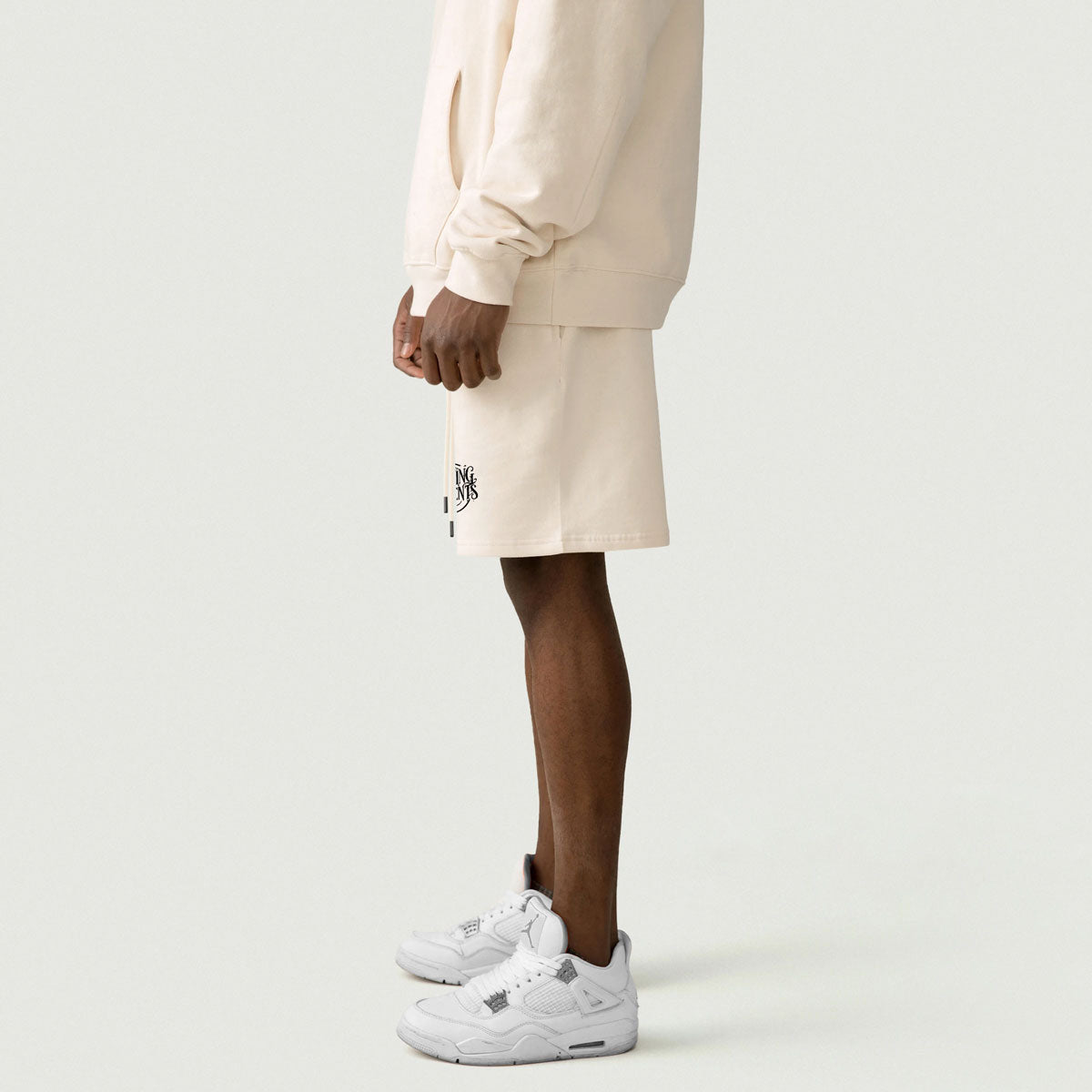 Crushing Serpents - Oversized Fleece Lined Shorts